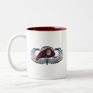 Airborne Paratrooper Two-Tone Coffee Mug