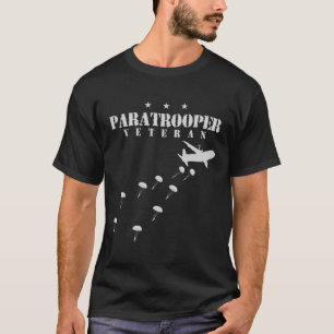 Airborne Paratrooper Veteran Infantry Division T-S T-Shirt