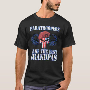 Airborne Paratroopers Make The Best Grandpas Veter T-Shirt