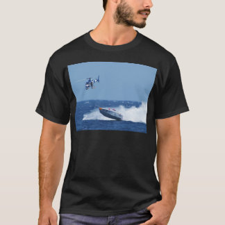 Airborne Powerboat And Helicopter T-Shirt