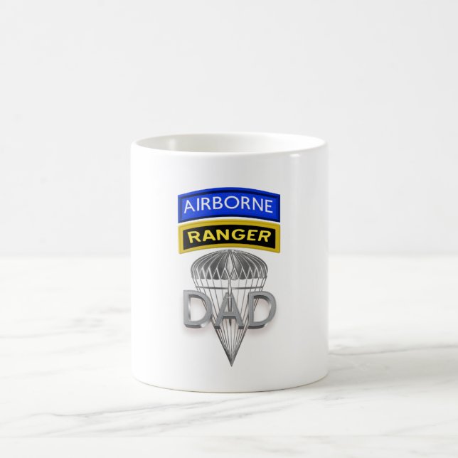 Airborne Ranger Dad Coffee Mug (Center)
