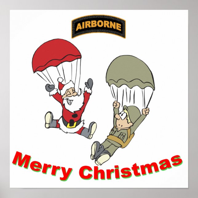 Airborne Santa II Poster (Front)