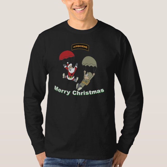 Airborne Santa II T-Shirt (Front)