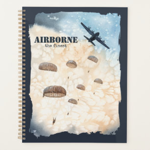 Airborne The Finest Paratroopers Jump Personalised Planner