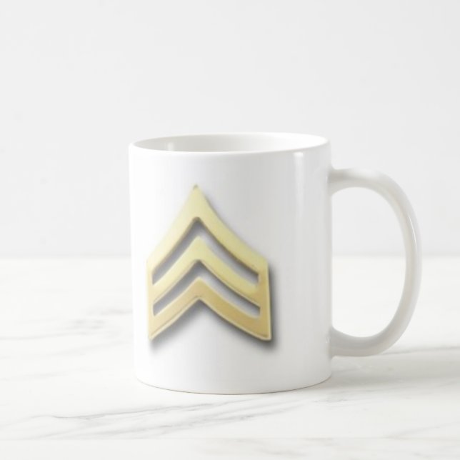 airborne wings, sgt coffee mug (Right)