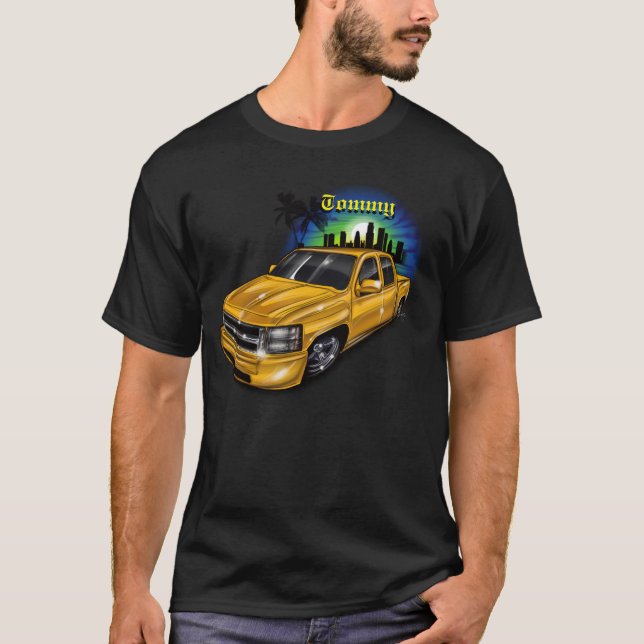Airbrush Custom Truck customisable  T-Shirt (Front)