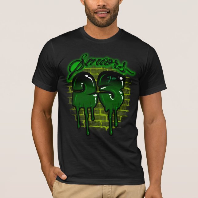 Airbrush personalised  class 2023 T-Shirt #5 (Front)