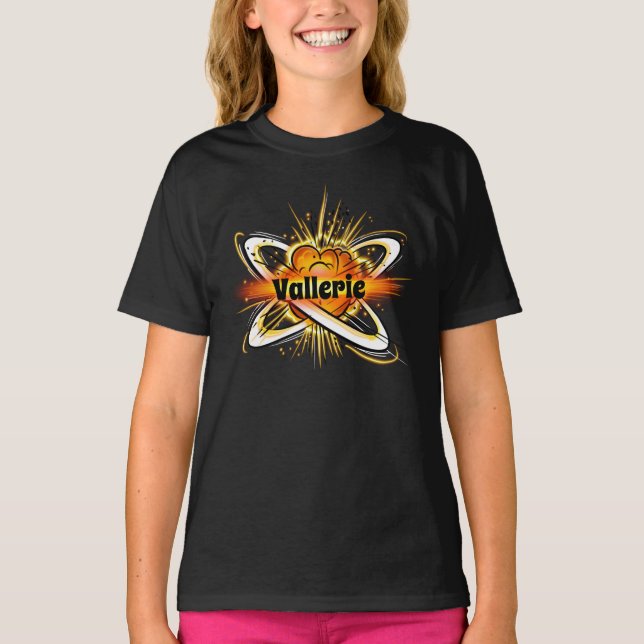 Airbrush personalised name  T-Shirt (Front)