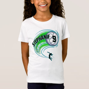 Airbrush volleyball design  T-Shirt