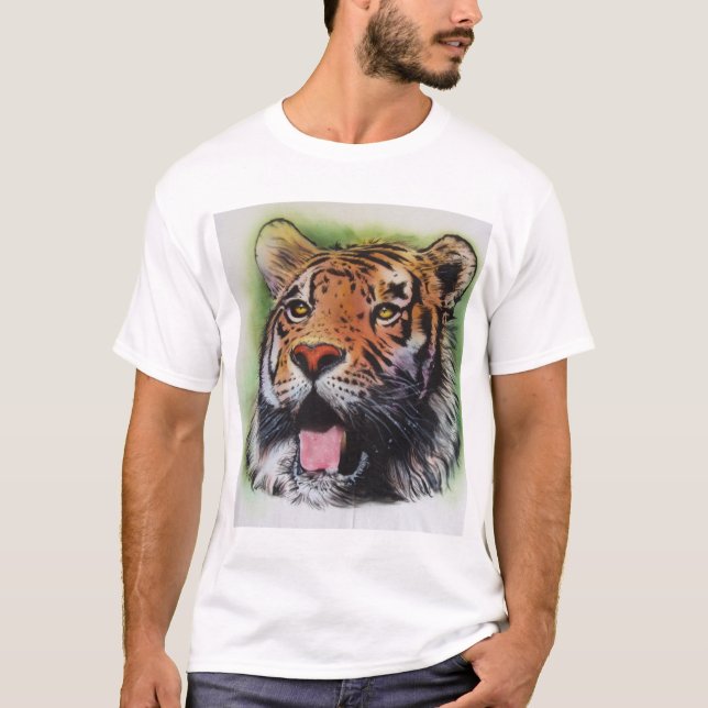 Airbrushed Tiger Shirt (Front)