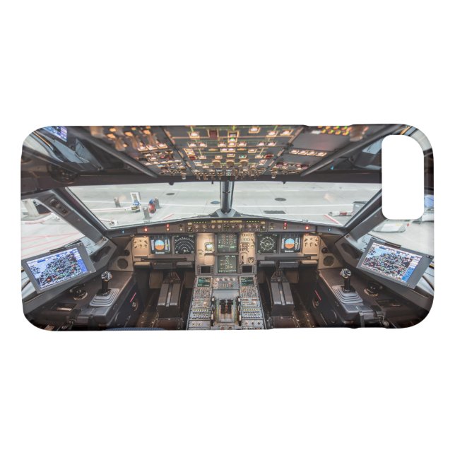 Airbus A320 Cockpit Smartphone Case-Mate iPhone Case (Back (Horizontal))