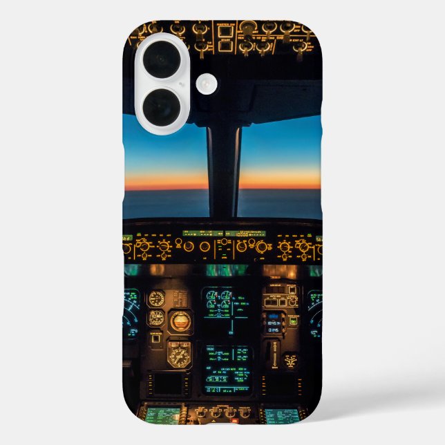 Airbus A320 iPhone 16 Case (Back)