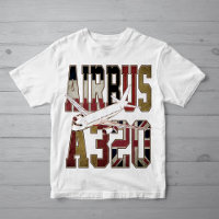 Airbus a320 Jetliner. Vintage European Flags