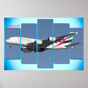 Airbus A380 for poster