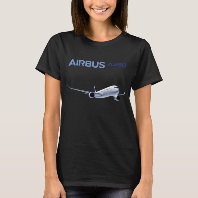 Airbus T-shirt A350 XWB Manga Short (Front)