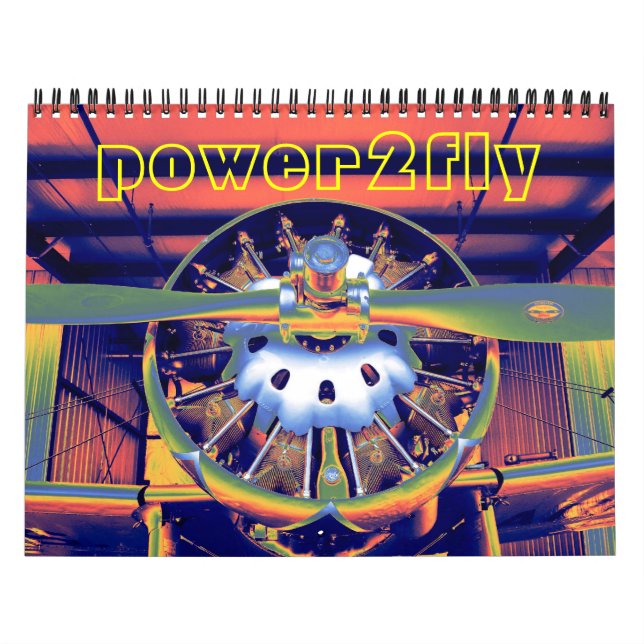 Aircraft / aeroplane engine Calendar  2012 (Cover)