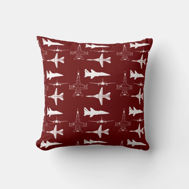 Aircraft aeroplanes boys flying cushion (Front)