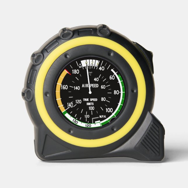 Aircraft Airspeed Indicator Flight Instrument 1 (Front)
