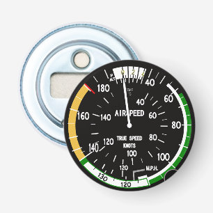 Aircraft Airspeed Indicator Flight Instrument Bottle Opener