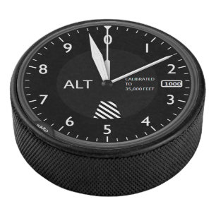 Aircraft Altimeter  Hockey Puck