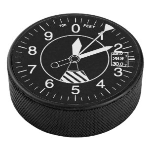 Aircraft Altimeter  Hockey Puck