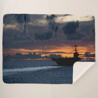 AIRCRAFT CARRIED at SUNSET Sherpa Blanket