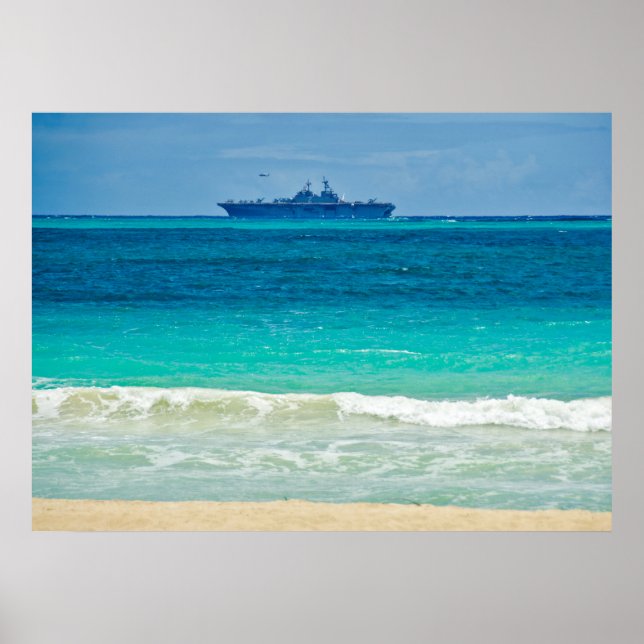 Aircraft Carrier Colours Poster (Front)