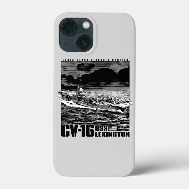 Aircraft carrier CV-16 Case-Mate iPhone Case (Back)