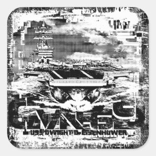 Aircraft carrier Dwight D. Eisenhower Sticker