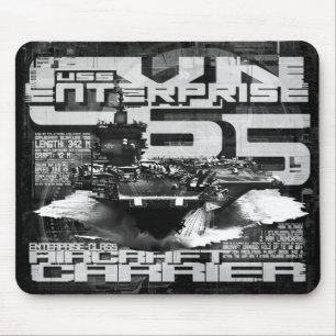 Aircraft carrier Enterprise Mousepad