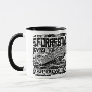 Aircraft carrier Forrestal Mug