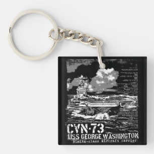 Aircraft carrier George Washington Key Ring