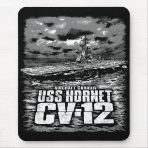 Aircraft carrier Hornet Mouse Mat