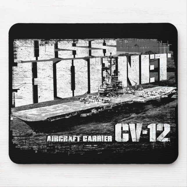 Aircraft carrier Hornet Mousepad (Front)