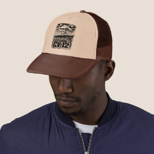 Aircraft carrier Hornet Trucker Hat