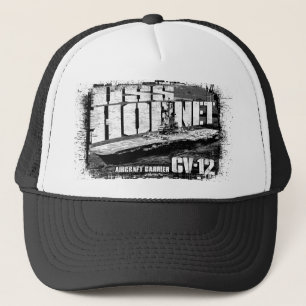 Aircraft carrier Hornet Trucker Hat