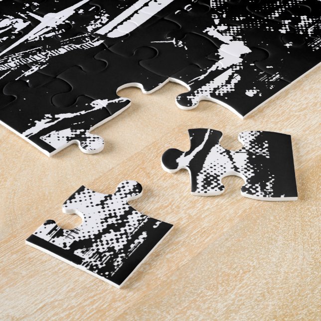 Aircraft carrier Independence Fuji puzzle (Side)