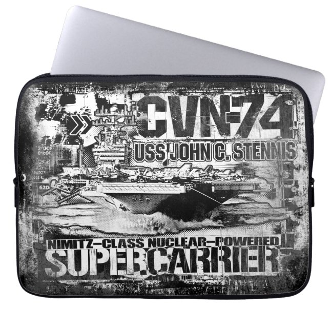 Aircraft carrier John C. Stennis Electronics Bag (Front)