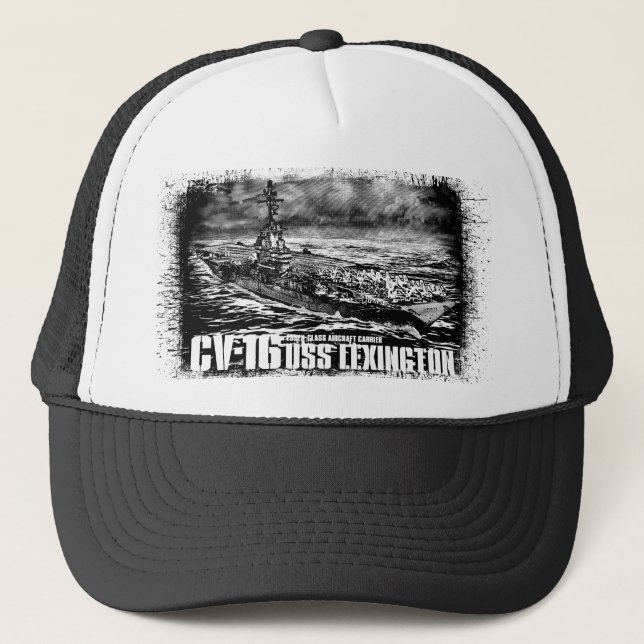 Aircraft carrier Lexington Hat (Front)