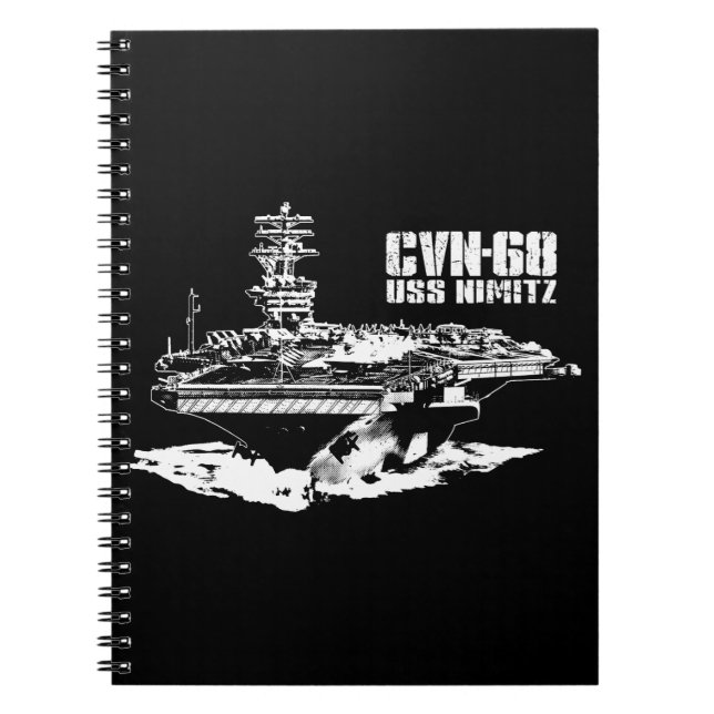 Aircraft carrier Nimitz Fuji notebook (Front)