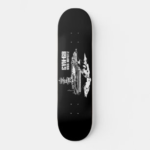 Aircraft carrier Nimitz Skateboard
