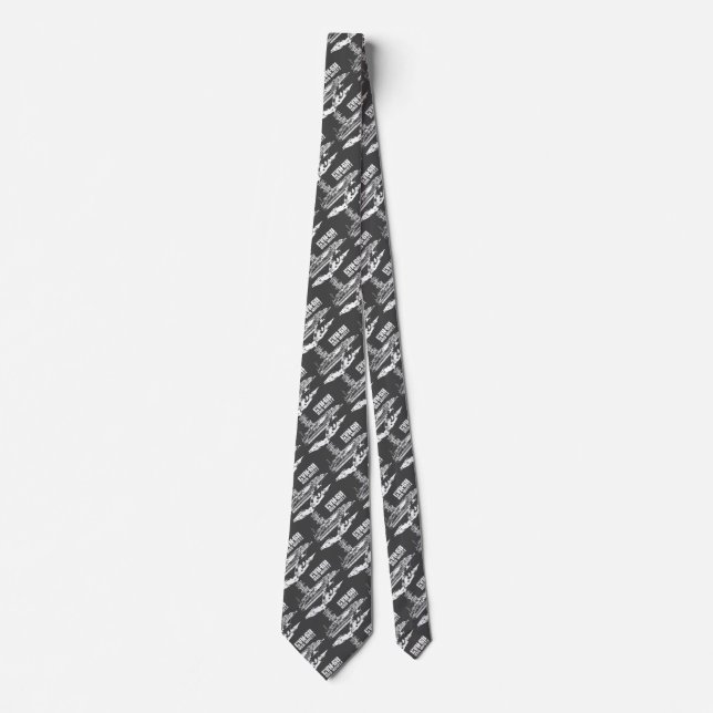 Aircraft carrier Nimitz Tie (Front)