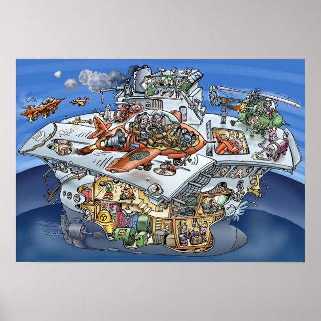 Aircraft Carrier Poster (Front)