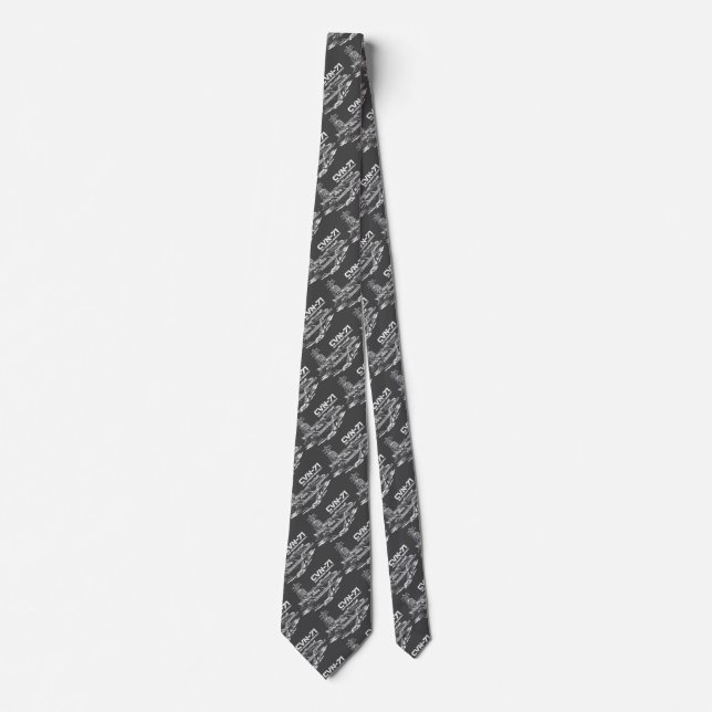 Aircraft carrier Theodore Roosevelt Tie (Front)