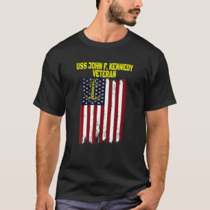 Aircraft Carrier USS John F. Kennedy CV-67 Veteran T-Shirt