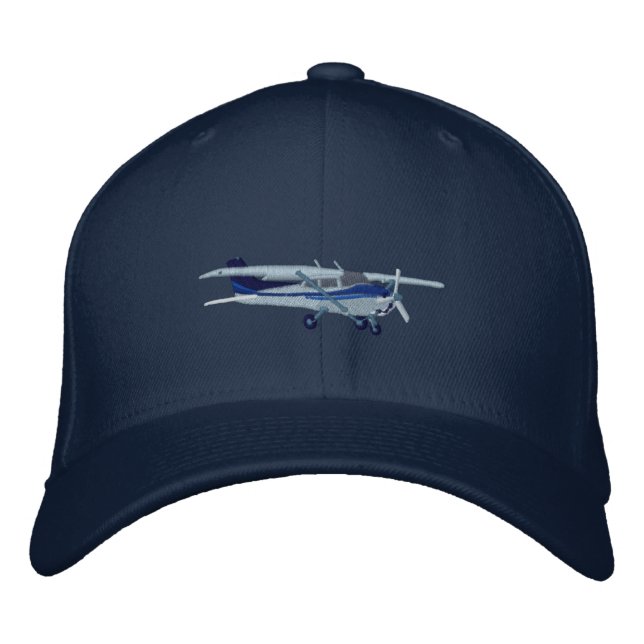 Aircraft Classic Cessna Custom Embroidered Hat (Front)