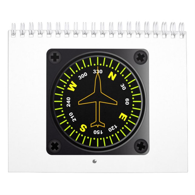 Aircraft Compass Calendar (Cover)
