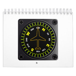 Aircraft Compass Calendar