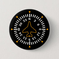 Aircraft Compass Flight Instrument