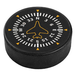 Aircraft Compass Flight Instrument Hockey Puck